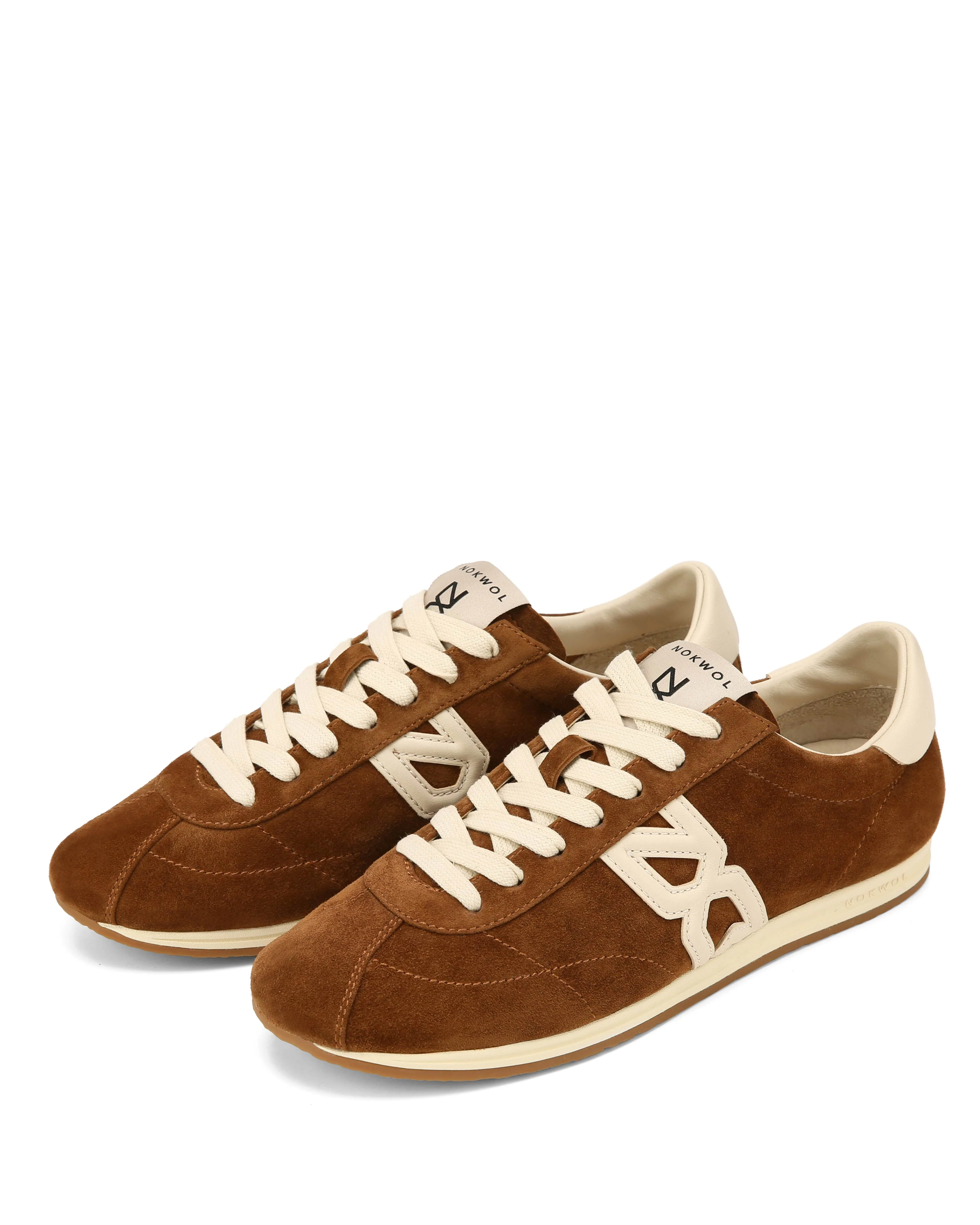 Avenue Tan/Off White Suede/Leather - Image 3