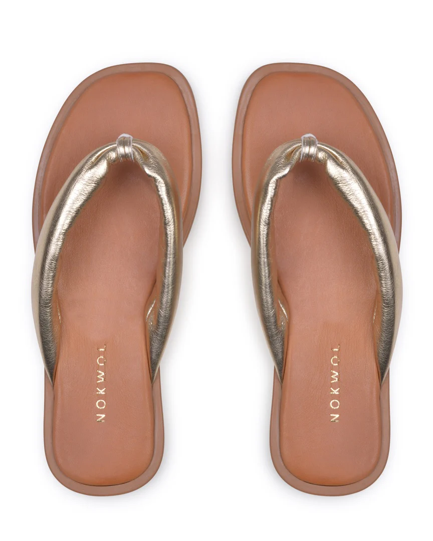 Billie Gold/Tan Leather - Image 4