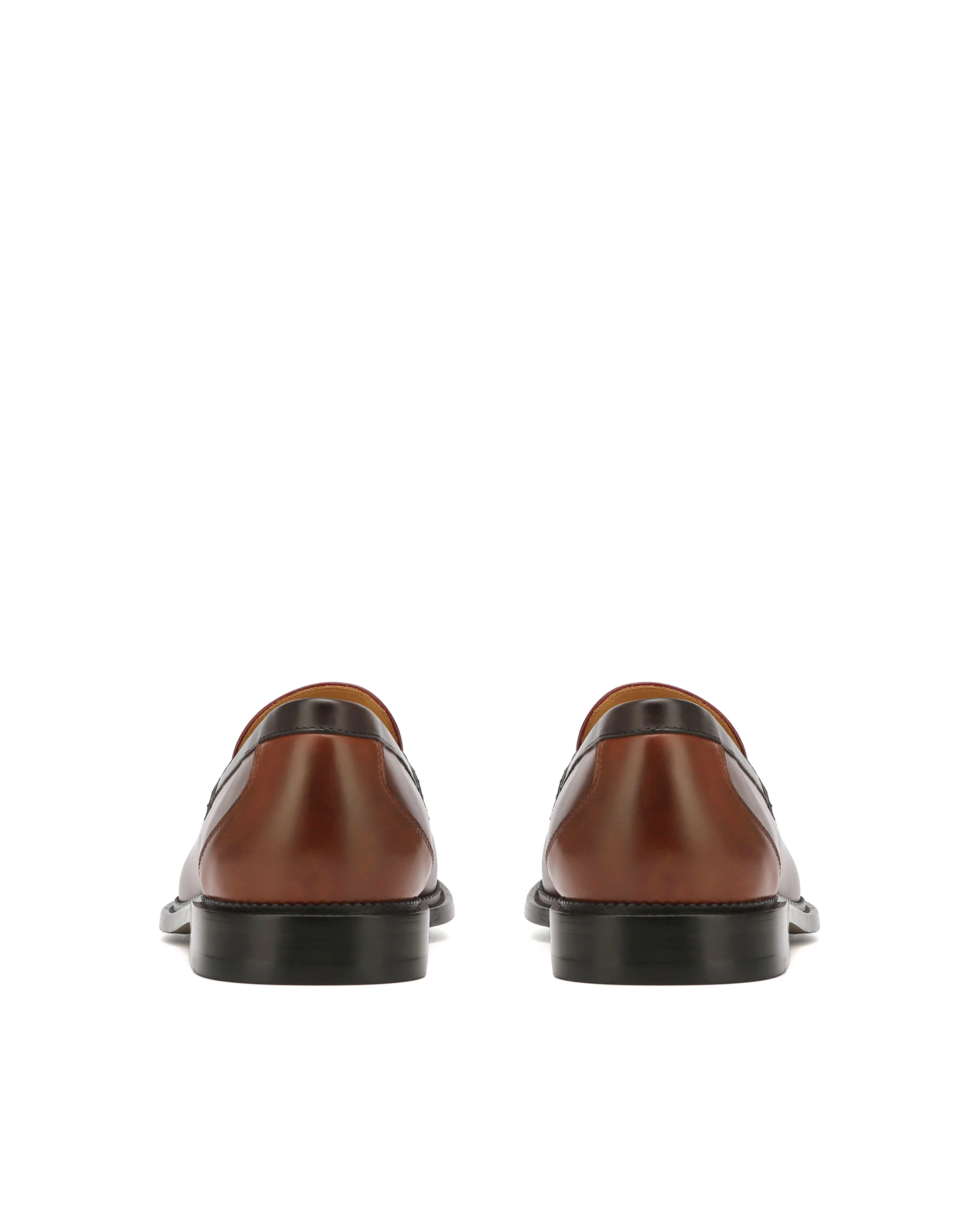 Branch Tan Brown Burgundy Cow Leather - Image 3