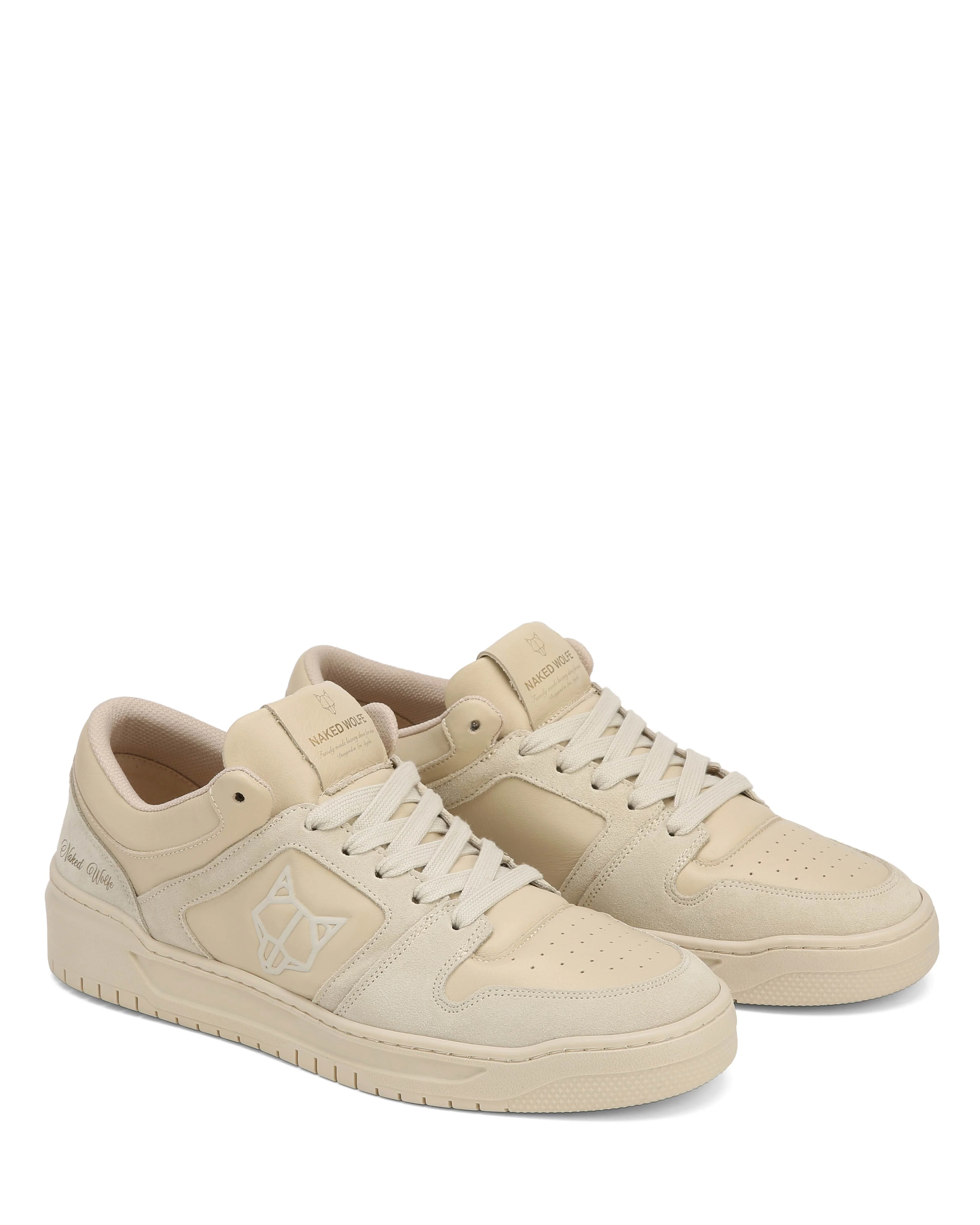CM-01 Bone Leather / Ice Cow Suede Combo - Image 2