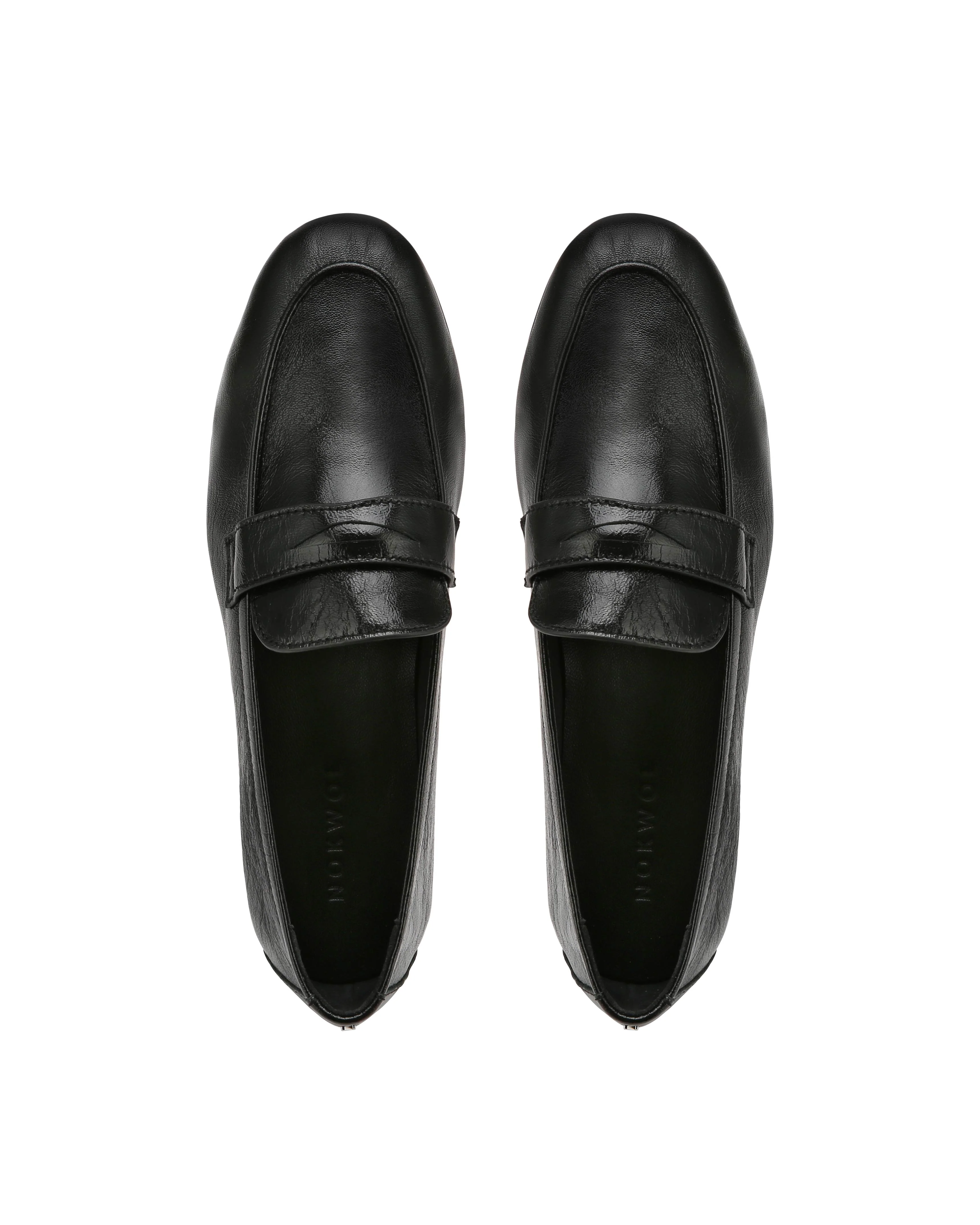 Joma Black Crinkle Patent - Image 4