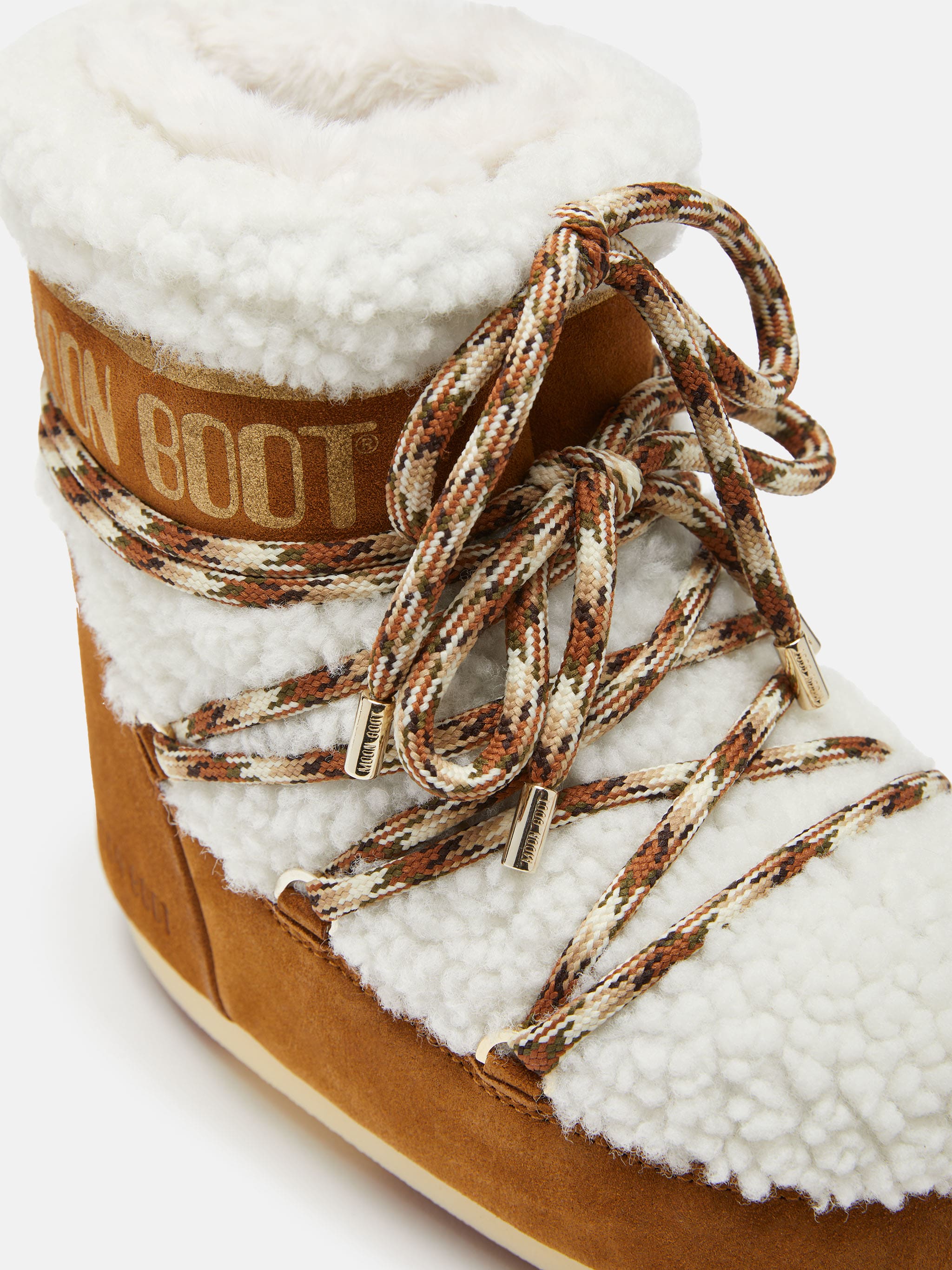 MB Icon Low Shearling Whisky/Off White 80D1409580 - Image 4