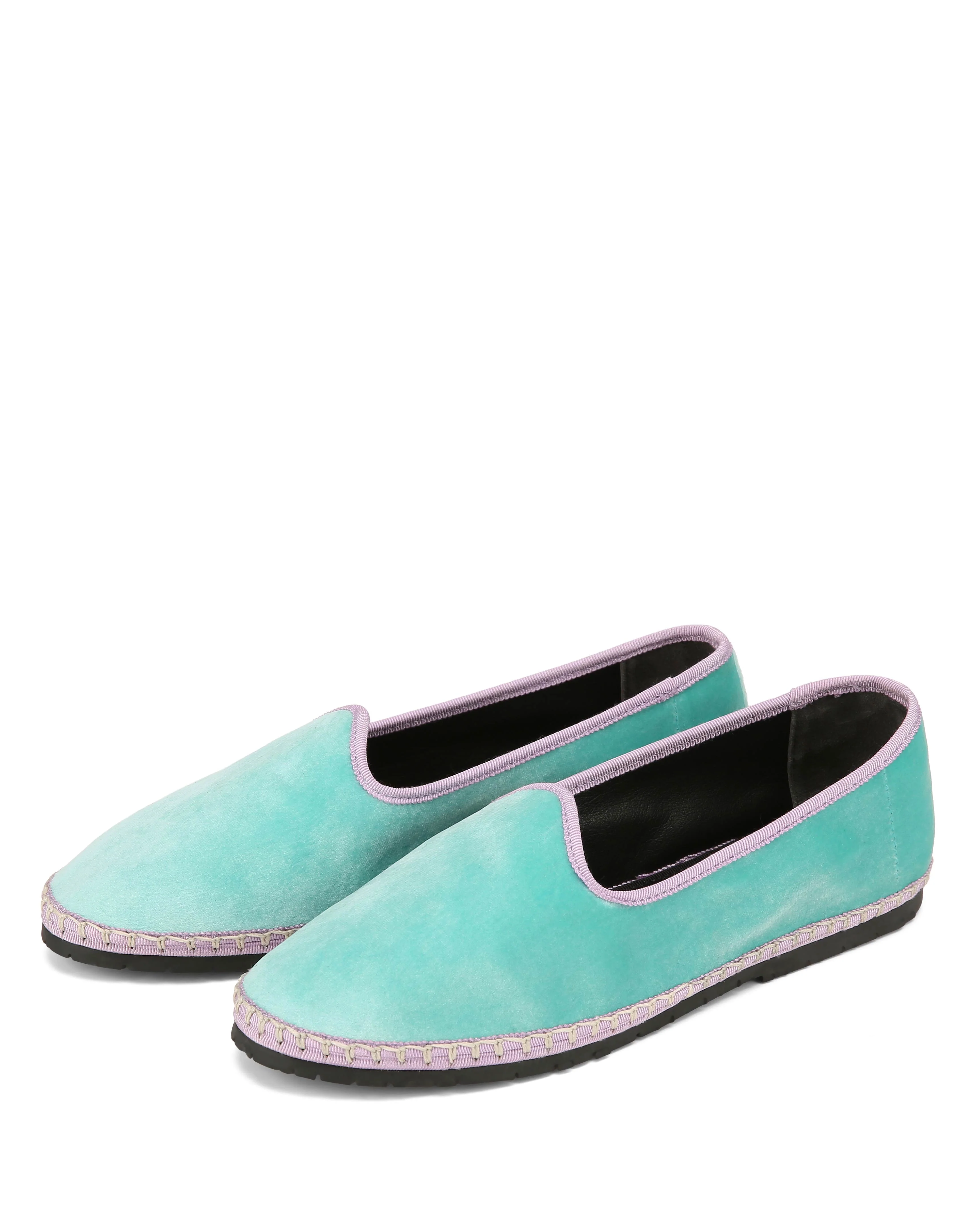 Mok Teal/Purple Velvet - Image 2
