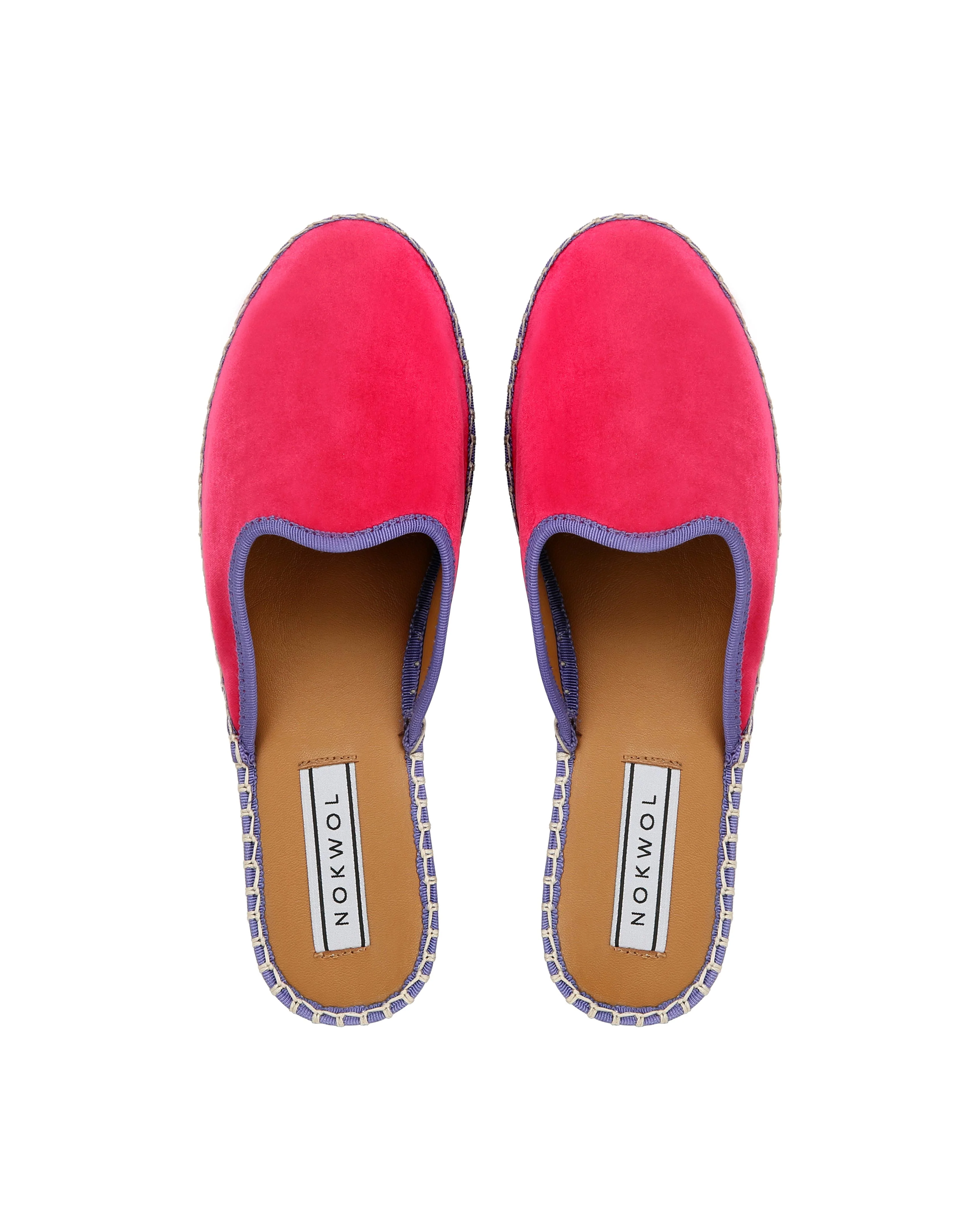 Myra Pink/Violet Velvet - Image 4