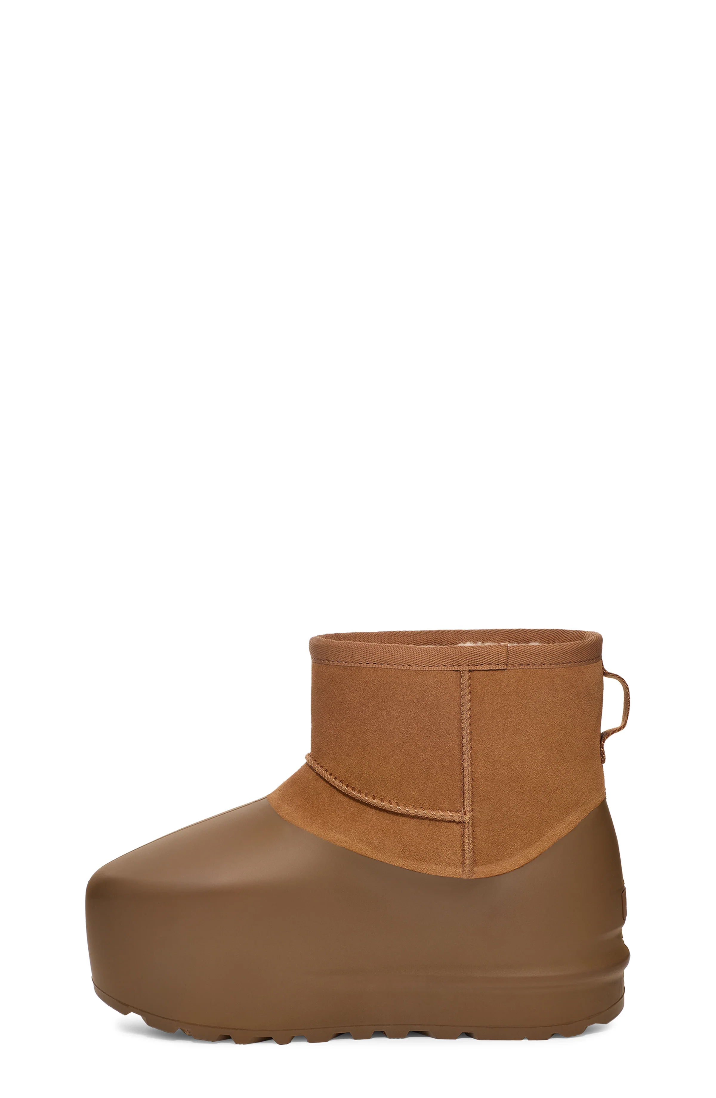 W Classic Mini Pumped Molded Chestnut Suede - Image 3